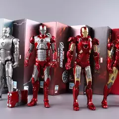 ZD Brinquedos Homem de Ferro Série Filme Action Figure, Movable Joint, Mark Dolls, MK1, MK2, MK3, MK4, MK5, MK6, MK7, MK42, MK43, MK50, 7 em - loja online