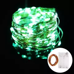 USB Bateria Operado LED String Light, Fio De Cobre, Guirlanda, Fada Iluminação Cordas, Natal, Festa De Casamento, Decoração Lâmpadas, 100-2m - Wolf Magazine