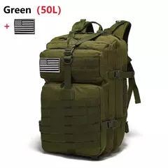 Mochila de Nylon impermeável, sacos ao ar livre, mochilas esportivas táticas, camping, caminhadas, trekking, pesca, caça, 30L, 50L, 1000D - comprar online