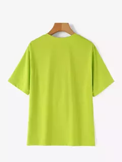 ZANZEA-Camisetas de manga curta femininas, streetwear gola O, blusa de viagem diária, tops casuais, detalhe com laço solto, moda verão, 2024 na internet
