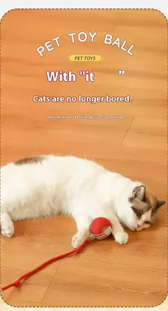 Brinquedos interativos para gatos, bola elétrica automática, brinquedos para gatos/gatinhos, animais de estimação, teaser automático inteligente, recarregável por usb na internet