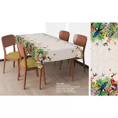 Toalha Plástica de Mesa Térmica 4 lugares / 1,50m x 1,40m - loja online