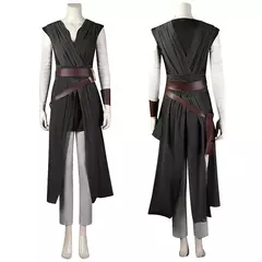 Star e guerras rey cosplay traje a ascensão de skywalker cosplay uniforme conjunto completo trajes de festa de carnaval de halloween para mulher gir