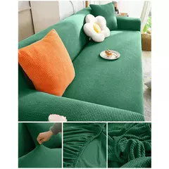 Imagem do Esticar Jacquard Sofá Capa para Salas, Polar Fleece, Poltrona Protector, de Alta Qualidade, 1, 2, 3, 4, 5 Lugares