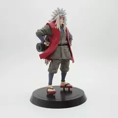 Amante anime naruto figura jiraiya sorriso em pé pvc figura de ação naruto jiraiya naruto professor orochimaru sasuke brinquedo presente na internet