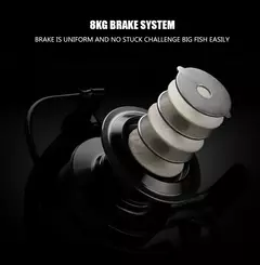 Huidiao leve mini carretel de fiação 500/800 série 5.2:1 relação engrenagem carretel de pesca no gelo alça reversível carretel de metal para o inverno na internet