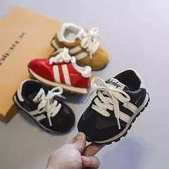 Sapato infantil leve de sola macia, tênis de bebê, casual, respirável, estudante, escola, esportes, corrida, tendência, moda na internet