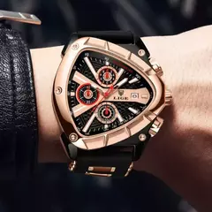 LIGE-Relógio impermeável masculino do esporte, quartzo, relógios de pulso, negócios, relógios de pulso Big Dial, Relogio masculino com caixa, original, luxo na internet