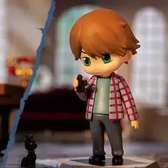 Pop mart harry potter pedra mágica romance anime figura de ação acho saco ornamento estatuetas decoração para casa bonecas de mesa modelo presente - comprar online