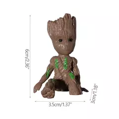 Desenhos animados Groot Figurines para Decoração de Casa, Modelo Miniatura, Desktop Display, Artesanato, Árvore Homem Ornamento, Decoração Do Escritório, 5cm na internet