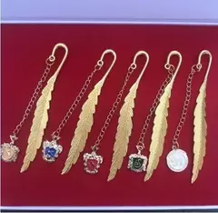Harry Potter Time Turner Ampulheta Emblema De Metal, Conjuntos De Anéis De Broche, Varinha Mágica De Quadribol, Chaveiro De Pedra Mágica, Colar Caixa De Presente - Wolf Magazine