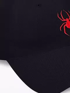 Boné de beisebol bordado aranha personalizado para homens e mulheres, esportes ao ar livre, protetor solar de lazer, chapéu de pato, sol, verão