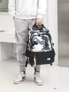 Sacos escolares adolescentes, Mochila de estudantes do ensino médio, Mochila de viagem ao ar livre, Mochila Laptop Estudante Grande, Adolescente Bookbag na internet