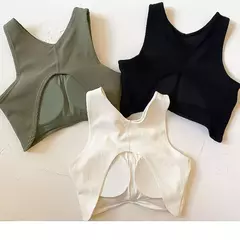 Sutiã esportivo anti-flacidez para mulheres, sutiã de ginástica à prova de choque, roupas íntimas de corrida e ioga, regata, fitness e treinamento, 2024 na internet