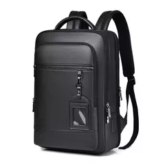 PU Couro USB Carregamento Maleta para Homens, Mochila de Ombro Executivo, Pacote de Viagem, Laptop, Escritório, Negócios, Masculino, Bolsa - comprar online