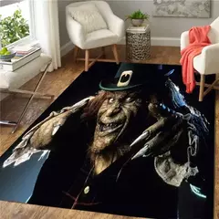 Personagens do filme de terror Tapete para sala de estar, tapete de Halloween, capacho antiderrapante, tapetes grandes, decoração de casa - comprar online