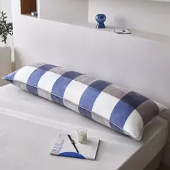 Imagem do 2024 novo velo de leite, lã Farai, fronha longa de casal duplo, fronha longa para se aquecer no inverno