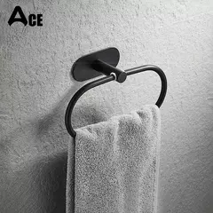 Imagem do Barra De Toalha De Banho 304 Toalheiros De Aço Inoxidável Toalha Anel Toalha Suporte Do Papel Higiênico Escovado Ouro Banheiro Hardware Acessórios Set