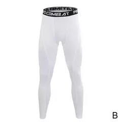 Calças de Compressão Masculina, Calças Justas Masculinas, Leggings Corrida, Treino Esporte Fitness, Joggings Quick Dry Fit, Calças de Treino, Nova - comprar online