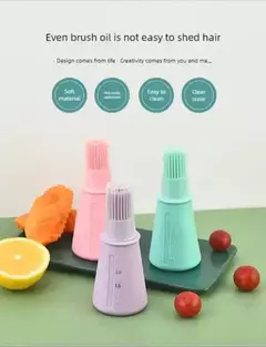 Escova de garrafa de graxa de silicone com tampa escova de churrasco escova de molho escova de manteiga ferramentas de cozinha atacado - Wolf Magazine