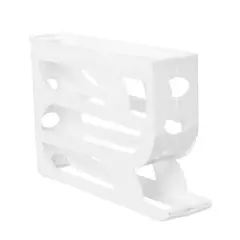 Enchimento automático Egg Storage Rack, geladeira Egg Storage Rack, corrediça de rolamento automática, enfeite de frango, casa, 3/4 camadas - Wolf Magazine