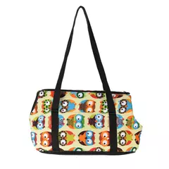 Windproof Soft Print Slings Pet Carrier Bag, cães e gatos médios pequenos, Viagem ao ar livre, Chihuahua, Teddy Suprimentos, Moda