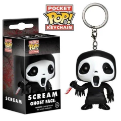 FUNKO-Pennywise Scream Face Chucky Pocket Chaveiro para Crianças, Action Figures, Modelo Coleção Brinquedos, Presente de Natal - loja online