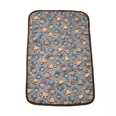3 tamanhos bonito quente pet cama tapete capa toalha artesanal gato cão velo cobertor macio para pequenos médios grandes cães filhote de cachorro suprimentos para animais de estimação - comprar online