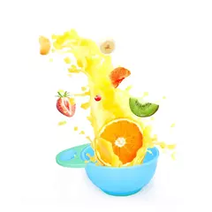 Tigela de moagem de comida para bebê, moedor infantil complementar de 2 peças, esmagando frutas, espremendo suco, moinhos de alimentação seguros e higiênicos - comprar online