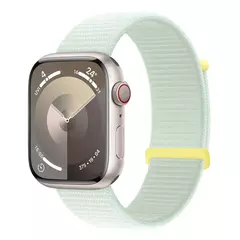Pulseira de Nylon Respirável para Apple Watch, Alça de Substituição, Ultra 2 1, 49mm, Série 9, 8, 7, 6, 5, 4, 3, SE, 44mm, 45mm, 41 milímetros, 44 milímetros - loja online