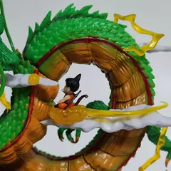Dragon Ball Figura Anime, Shenron Goku e Shenron, Modelo Estatueta, PVC Estátua, Boneca Coleção, Quarto Toy Presentes, 24cm na internet