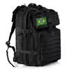 Impermeável Tactical Sports Bag, mochila de nylon resistente, mochilas ao ar livre para Trekking, pesca, caça, camping, caminhadas, 25L, 50L