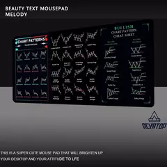 Imagem do Mercado de ações almofada de computador bitcoin gráfico padrão mouse pad comerciante computador mesa almofada castiçal padrão teclado de escritório