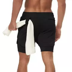 Masculino Anime 2 em 1 Calções Esportivos, Calções de Compressão Atlético Calças de Treino Fitness Running Sportwear, Desempenho Ginásio - loja online