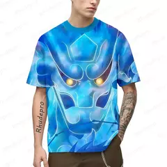 Naruto Anime T-shirt extragrande masculino, Roupas Y2K, Manga curta, Streetwear Hip Hop, Camisas Essentials, Roupas de tendência, Novo, 2024 - comprar online