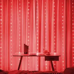 Natal USB Powered LED Curtain String Lights, Wedding Fairy Lights, Decoração de acampamento, Guirlanda para o ano novo - loja online