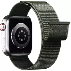 Correia de Nylon Loop para Apple Watch Band, Smart Belt Bracelet, iWatch Ultra, 40mm, 44mm, 45mm, 42mm, 41mm, 38mm, 49mm, 8, 7, 6, SE, 5, 4, 3