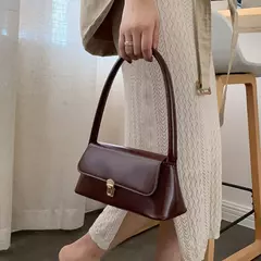 Bolsas Crossbody monocromáticas para mulheres, bolsa de ombro, bolsas axilas, bolsa feminina, marca de luxo, design de moda, 2023 - Wolf Magazine