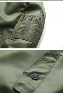 Jaqueta bomber masculina 2023 nova primavera outono jaquetas de beisebol masculino piloto outwear casaco verde do exército com zíper uniforme tático masculino na internet