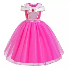 Bebê rapunzel cosplay traje meninas pequena sereia aurora disfarce crianças ariel bela adormecida vestido de natal princesa fantasia