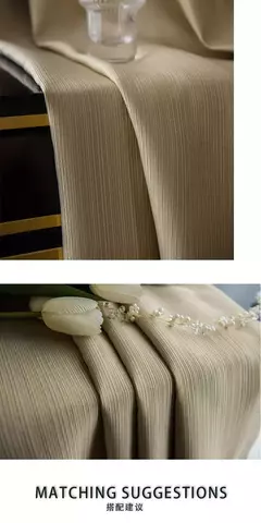 Imagem do American Retro Thicken Dourado Cortinas De Luxo, Sala De Estar, Quarto, Janela De Jantar, Moda Personalizada, Jacquard, Tule Branco