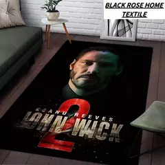 Filme John Wick Tapete antiderrapante, arte da moda, cinema, sala de estar, sof? - loja online