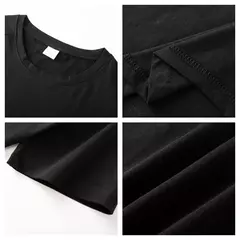 T-shirt lisa do Gym para homens, roupa da aptidão, o-pescoço, manga curta, algodão, ajuste fino, halterofilismo, Tees do exercício, tops, verão - comprar online