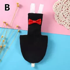 Fraldas laváveis de papagaio Roupas de bolso, Pet Bird Roupas bonitos, gravata borboleta, alça de renda, roupas leves, suprimentos para pássaros, novo - Wolf Magazine