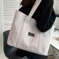 Bolsa de lona de grande capacidade sacola de trabalhadores de escritório pendulares, uma bolsa de ombro, nova, 2020, Ins