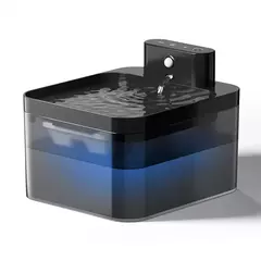 Rojeeco fonte de água automática sem fio para gatos, 2600mah, dispensador de água para animais de estimação, sensor infravermelho, fonte inteligente para animais de estimação na internet
