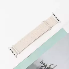 Pulseira de Nylon Ajustável para Apple Watch, Banda Ultra 2, Pulseira Elástica para iWatch Series 9, 8, 7, 6, 5, 4, 49mm, 45mm, 41mm, 44mm, 42 milímetros, 38 milímetros - comprar online