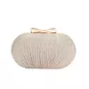 Embreagem nupcial de casamento para mulheres, bolsa de festa noturna, bolsas de ombro, strass elegantes, forma de ovo, embreagem de banquete