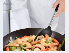 Utensílios De Cozinha De Silicone, Espátula, Turner, Resistente ao calor, Colher de sopa, Pá de coador de massas, 1 pacote, Acessórios de cozinha - Wolf Magazine