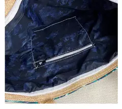 Bolsa de lona dobrável para mulheres, impressão de flores, grafite, bolsa de ombro, casual, tamanho grande, moda feminina na internet